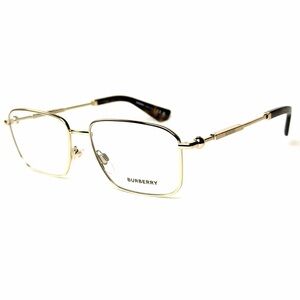 Burberry B 1389 1109 Light Gold 100% Authentic Eyeglasses New